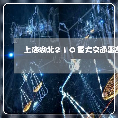 上海湖北210重大交通事故/2023032417148 上海湖北210重大交通事故/2023032417148