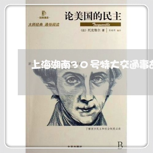 上海湖南30号特大交通事故/2023032426148
