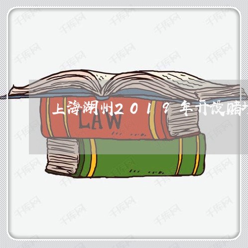 上海湖州2019年开设赌场/2023032492628