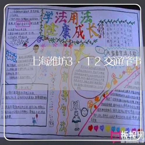 上海潍坊3·12交通肇事/2023032268283 上海潍坊3·12交通肇事/2023032268283
