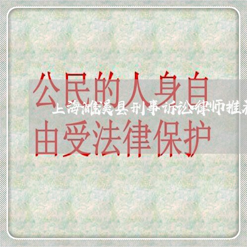 上海濉溪县刑事诉讼律师推荐/2023032580794