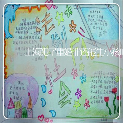 上海犯了重婚罪还能生小孩吗/2023032474937