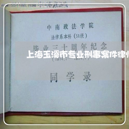 上海玉溪市专业刑事案件律师/2023032463703 上海玉溪市专业刑事案件律师/2023032463703