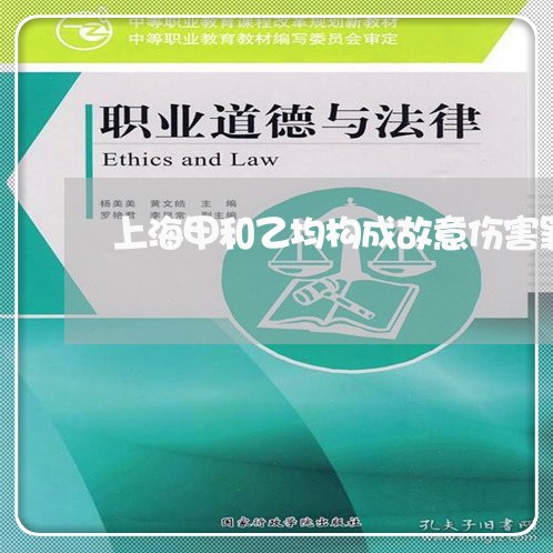 上海甲和乙均构成故意伤害罪/2023032481515 上海甲和乙均构成故意伤害罪/2023032481515