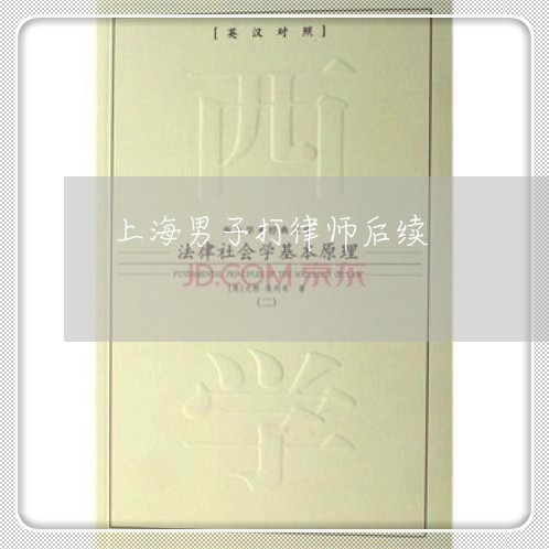 上海男子打律师后续/2023032636148