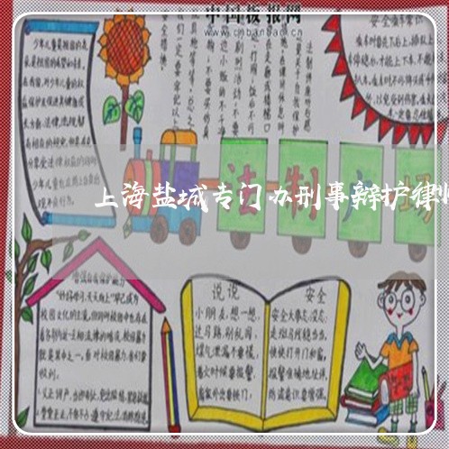 上海盐城专门办刑事辩护律师/2023032448158