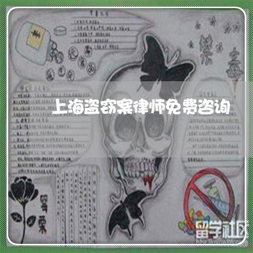 上海盗窃案律师免费咨询