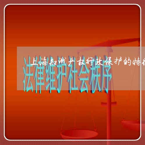 上海知识产权行政保护的特征/2023032515048