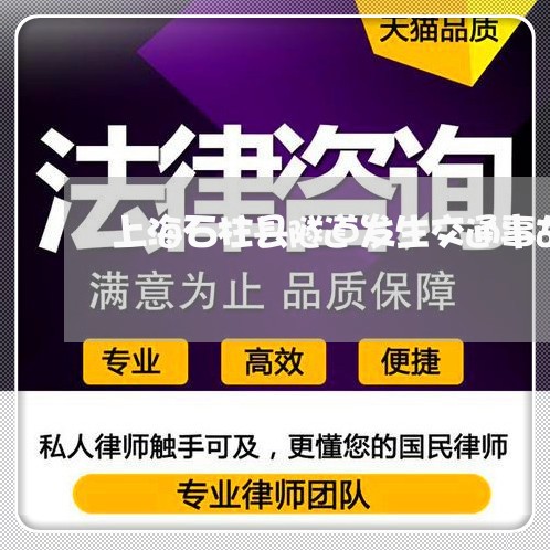 上海石柱县隧道发生交通事故/2023032437068