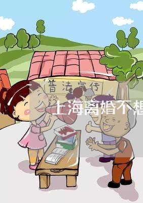 上海离婚不想要孩子/2023032663714