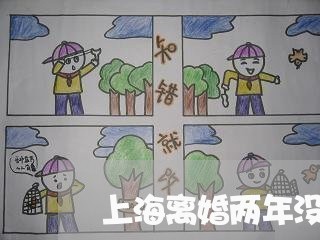 上海离婚两年没回来怎么起诉/2023032453594