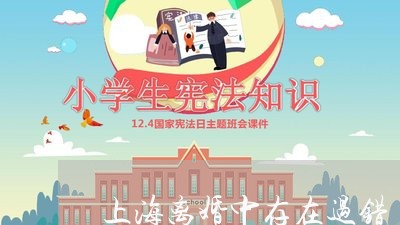 上海离婚中存在过错/2023032617070 上海离婚中存在过错/2023032617070