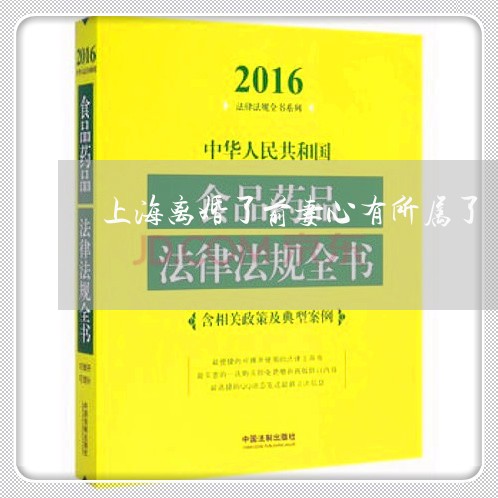 上海离婚了前妻心有所属了/2023032294957