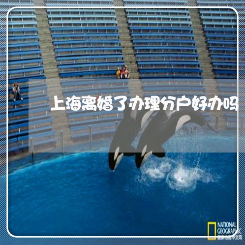 上海离婚了办理分户好办吗/2023032249473 上海离婚了办理分户好办吗/2023032249473