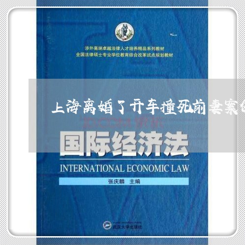 上海离婚了开车撞死前妻案例/2023032536069 上海离婚了开车撞死前妻案例/2023032536069