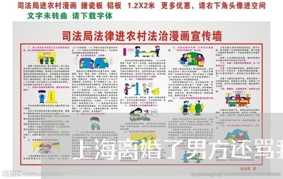 上海离婚了男方还骂我怎么办/2023032571593