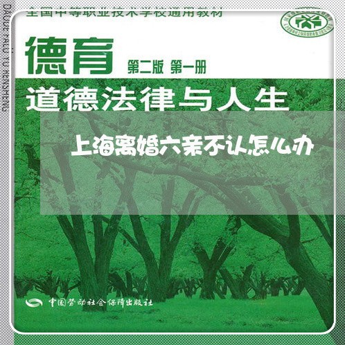 上海离婚六亲不认怎么办/2023021748368 上海离婚六亲不认怎么办/2023021748368