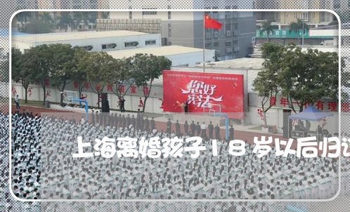 上海离婚孩子18岁以后归谁/2023032340682