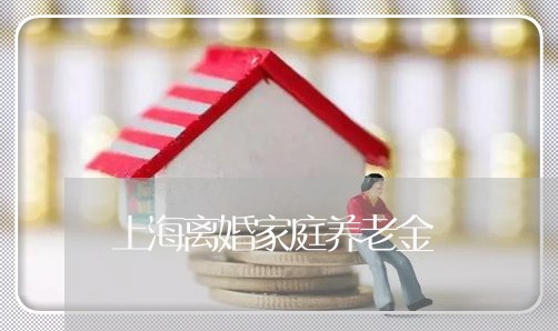 上海离婚家庭养老金/2023032638282