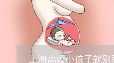 上海离婚小孩子就别再婚/2023041351706