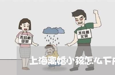 上海离婚小孩怎么下户口/2023021750692 上海离婚小孩怎么下户口/2023021750692