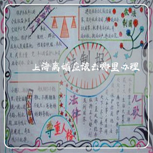 上海离婚应该去哪里办理/2023041215048