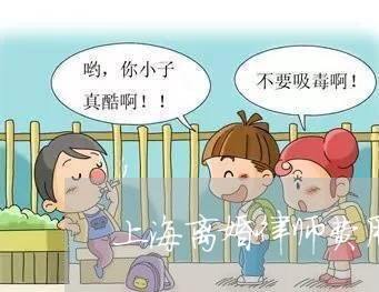 上海离婚律师费用大概多少