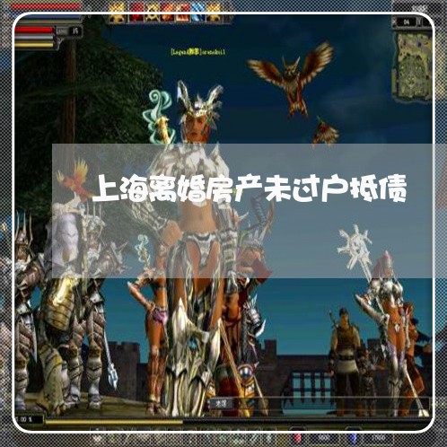 上海离婚房产未过户抵债/2023021747384 上海离婚房产未过户抵债/2023021747384
