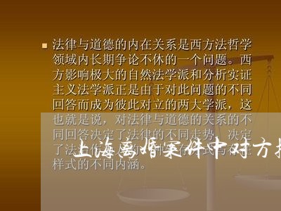 上海离婚案件中对方撤诉/2023041383725