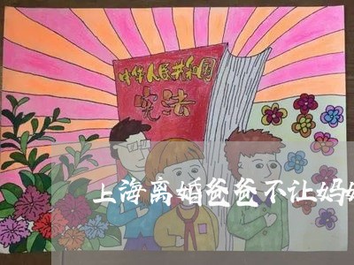 上海离婚爸爸不让妈妈见孩子/2023032473948