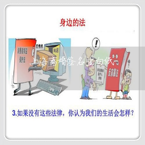 上海离婚签名空白纸/2023032530470 上海离婚签名空白纸/2023032530470