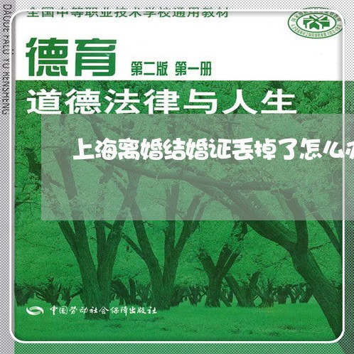 上海离婚结婚证丢掉了怎么办/2023032474131 上海离婚结婚证丢掉了怎么办/2023032474131