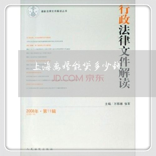 上海离婚能贷多少钱/2023032584926 上海离婚能贷多少钱/2023032584926