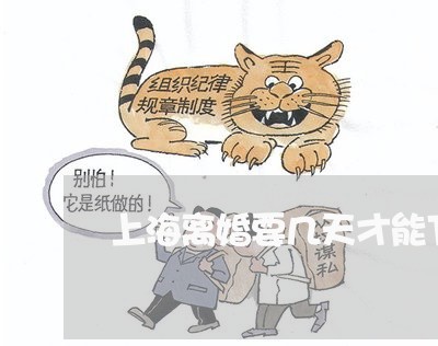 上海离婚要几天才能下判决书/2023032425837