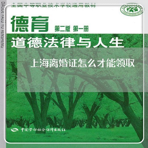 上海离婚证怎么才能领取/2023021820170 上海离婚证怎么才能领取/2023021820170