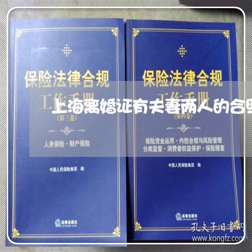 上海离婚证有夫妻两人的合照/2023032483814 上海离婚证有夫妻两人的合照/2023032483814