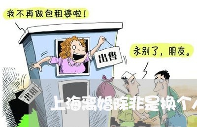 上海离婚除非是换个人过日子/2023032437360 上海离婚除非是换个人过日子/2023032437360