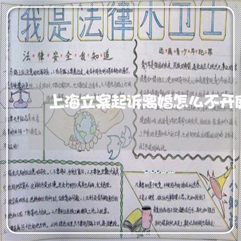 上海立案起诉离婚怎么不开庭/2023032403814 上海立案起诉离婚怎么不开庭/2023032403814