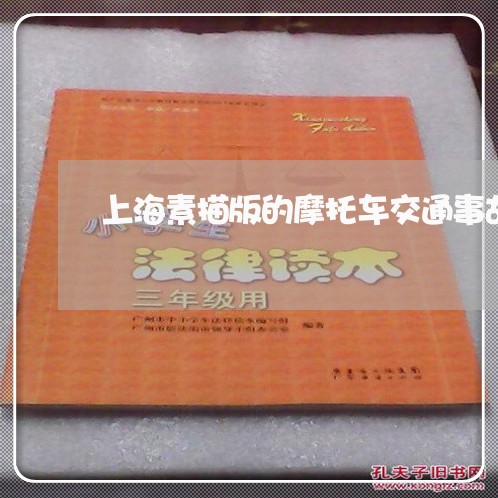 上海素描版的摩托车交通事故/2023032469373