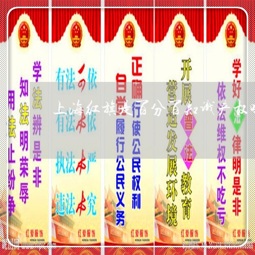上海红旗是百分百知识产权吗/2023032471715