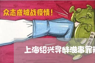 上海绍兴寻衅滋事罪辩护律师/2023032458402