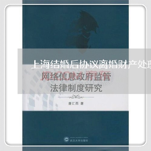 上海结婚后协议离婚财产处理/2023032214039