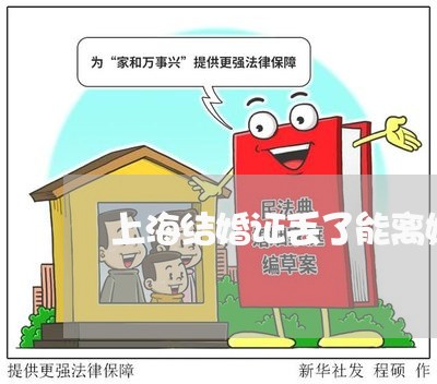 上海结婚证丢了能离婚吗/2023041297060