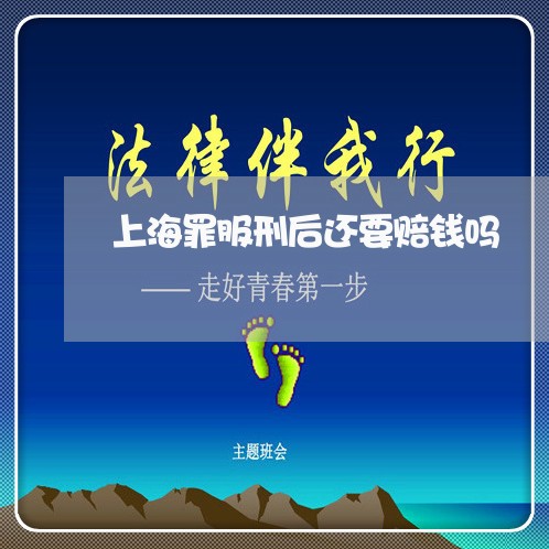上海罪服刑后还要赔钱吗/2023032228067