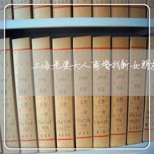 上海老婆大人离婚找新女朋友/2023032382783 上海老婆大人离婚找新女朋友/2023032382783