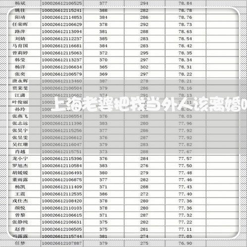 上海老婆把我当外人该离婚吗/2023032357274 上海老婆把我当外人该离婚吗/2023032357274