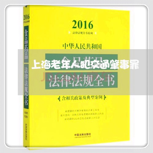 上海老年人犯交通肇事罪/2023041131683