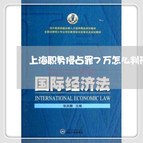 上海职务侵占罪7万怎么判刑/2023032297846