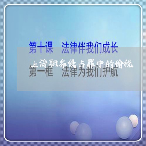 上海职务侵占罪中的偷税/2023021618392 上海职务侵占罪中的偷税/2023021618392