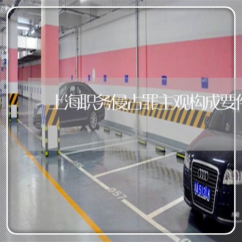 上海职务侵占罪主观构成要件/2023032372682 上海职务侵占罪主观构成要件/2023032372682